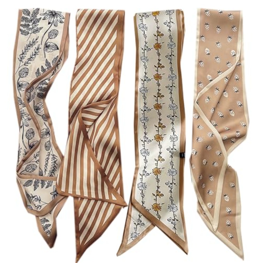 Women Bags Pack - WENLOOY 4 Pack Purse Scarf Bags