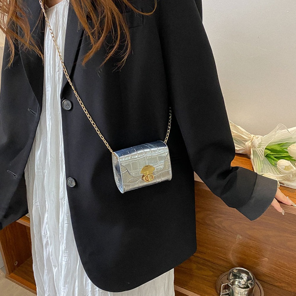 Mini Purse Chain - Trendy Mini Shoulder Bag Casual Chain