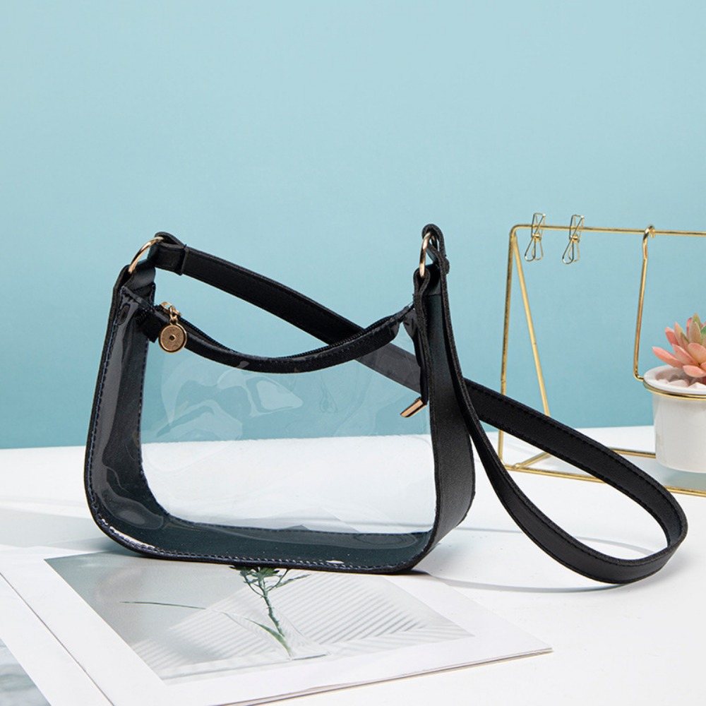 Jelly Bag Clear Pvc - Waterproof Crossbody Bag Portable Large Capacity