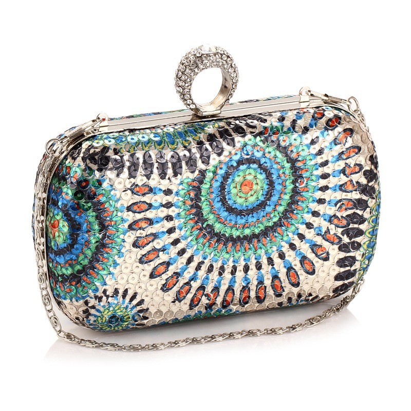 Women Bags Discount - Women Fashionable Square Evening Bag Stylish
