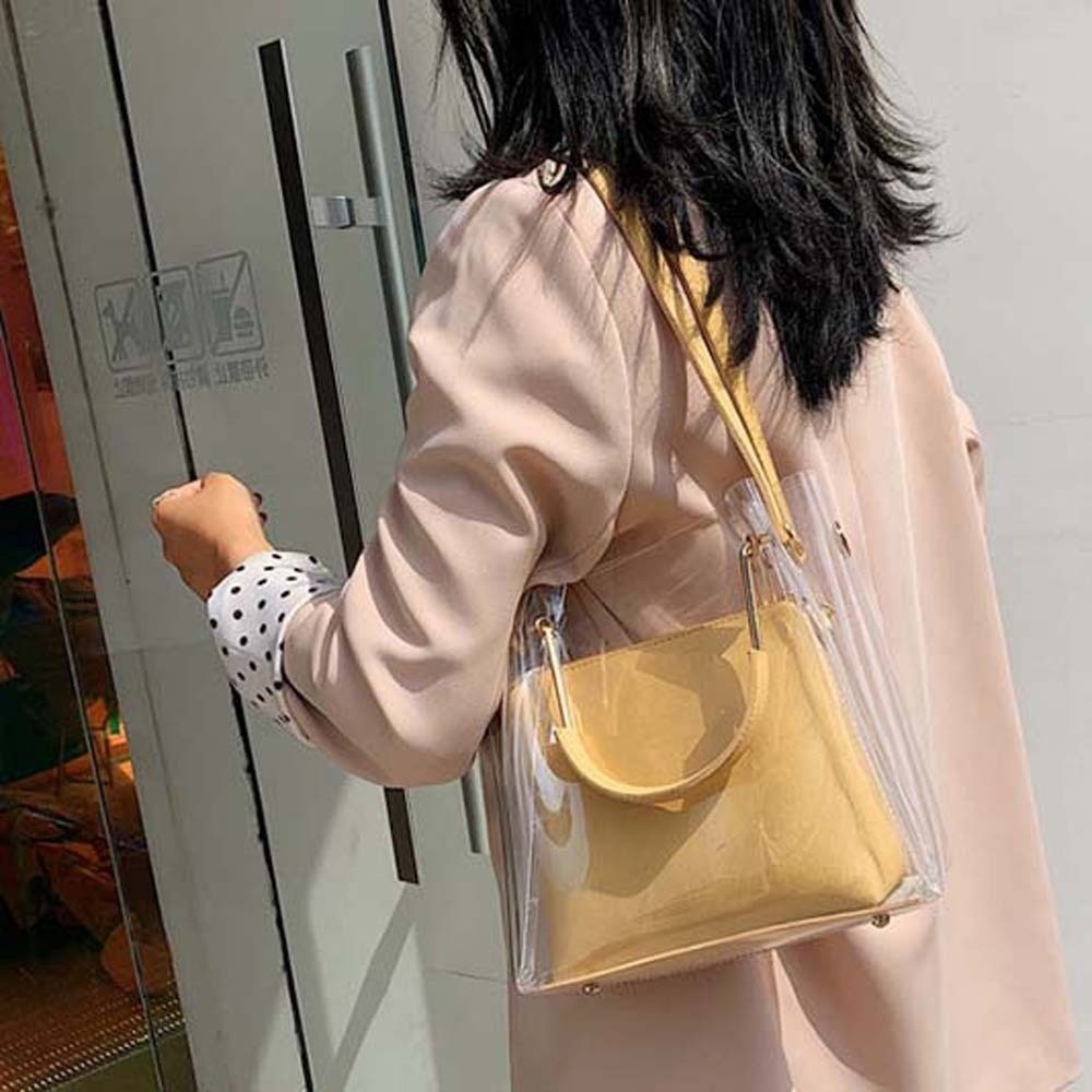 Candy Color Composite Clear Ba - Jelly Bag Clear Pvc review and price