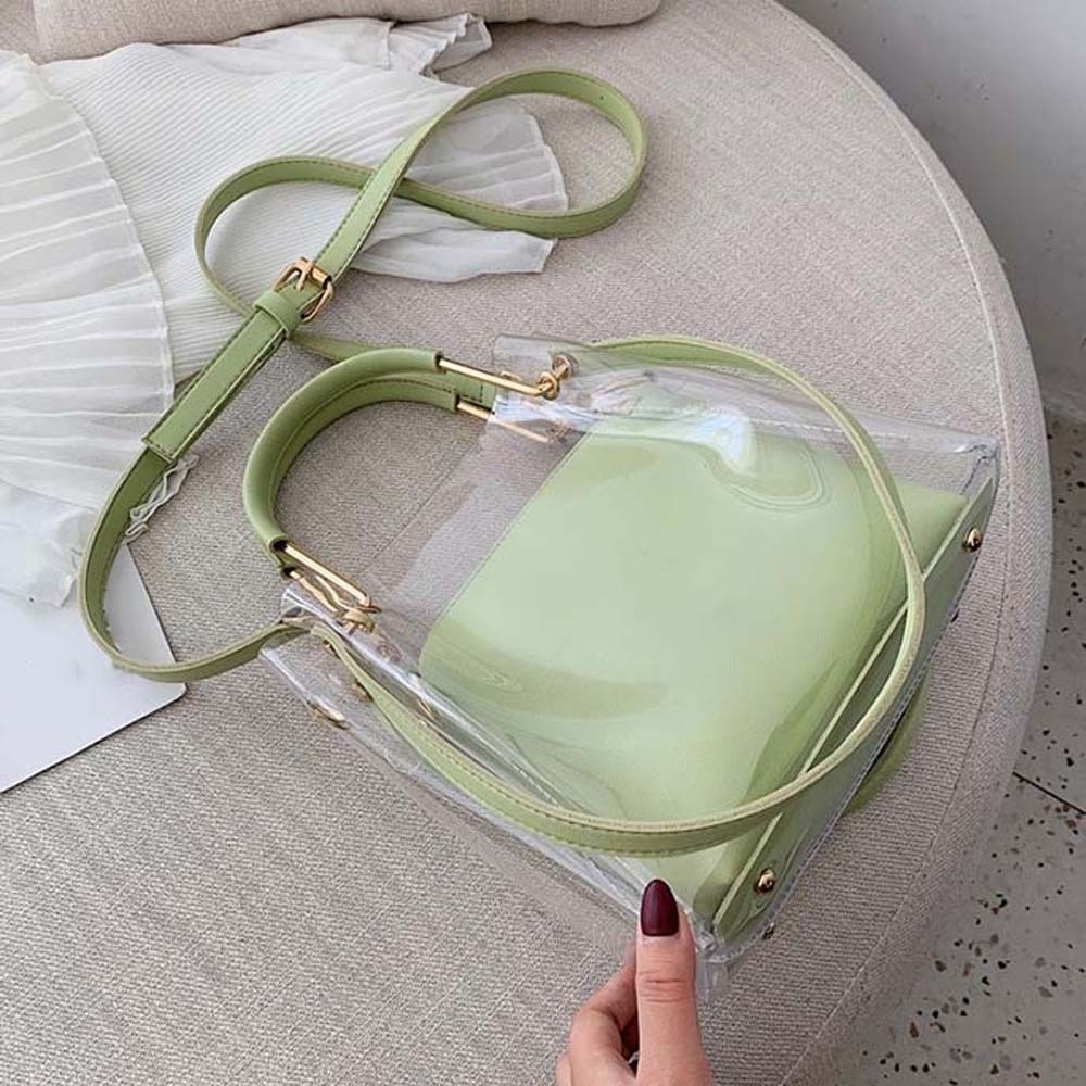 Candy Color Composite Clear Ba - Jelly Bag Clear Pvc review and price