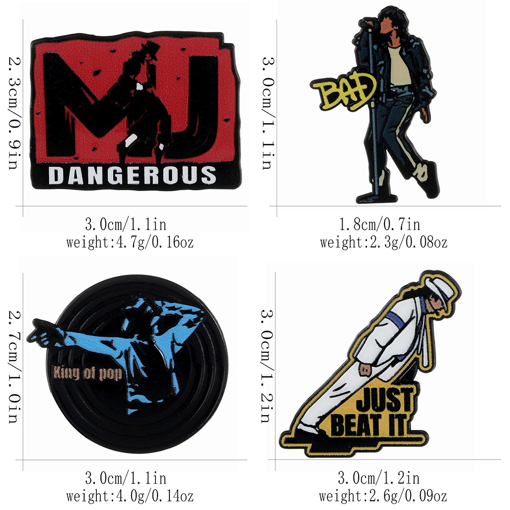 Michael Jackson Enamel Pins Mu - Women Bags Discount review and price