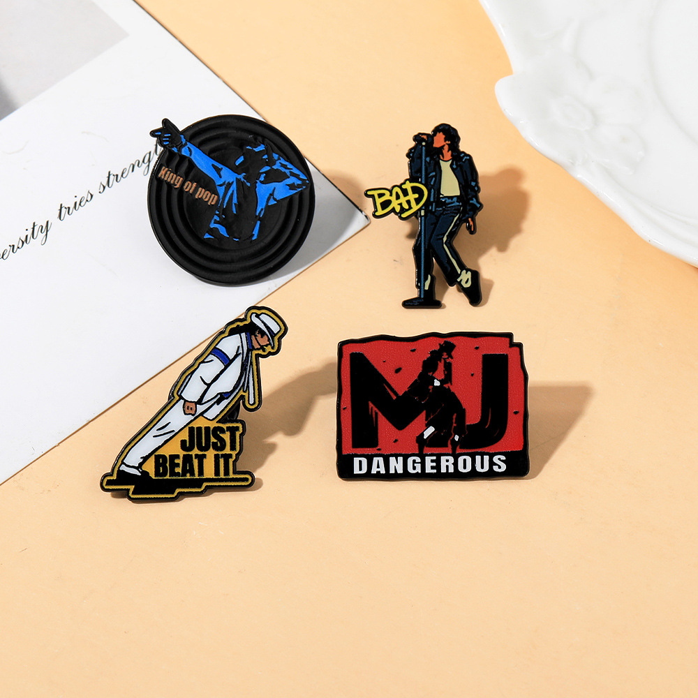 Michael Jackson Enamel Pins Mu - Women Bags Discount review and price