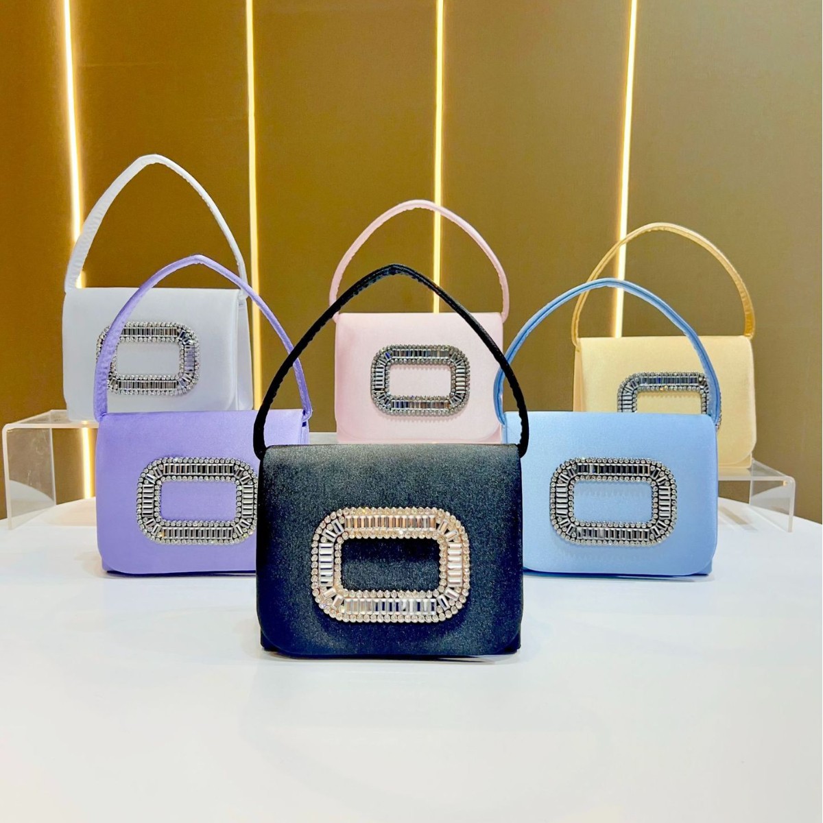 Luxury Mini Square Handbag Wom - Mini Purse Chain review and price