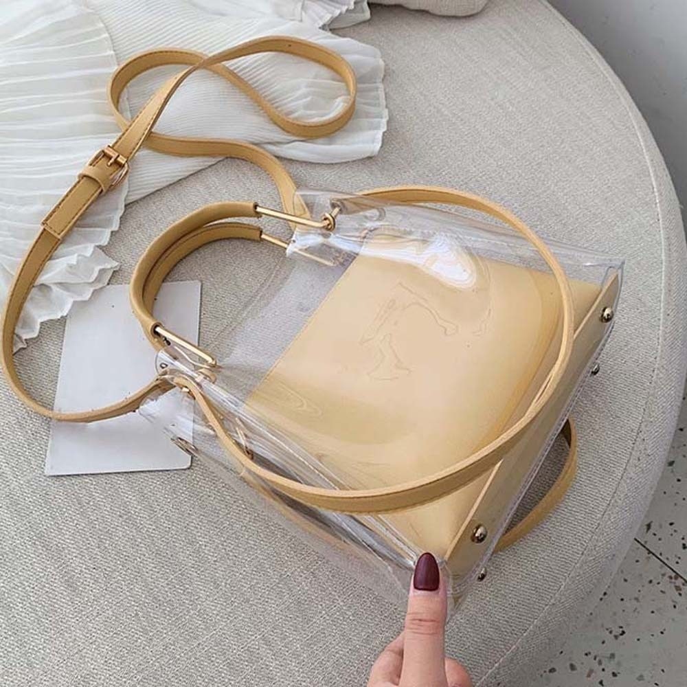 Candy Color Composite Clear Ba - Jelly Bag Clear Pvc review and price