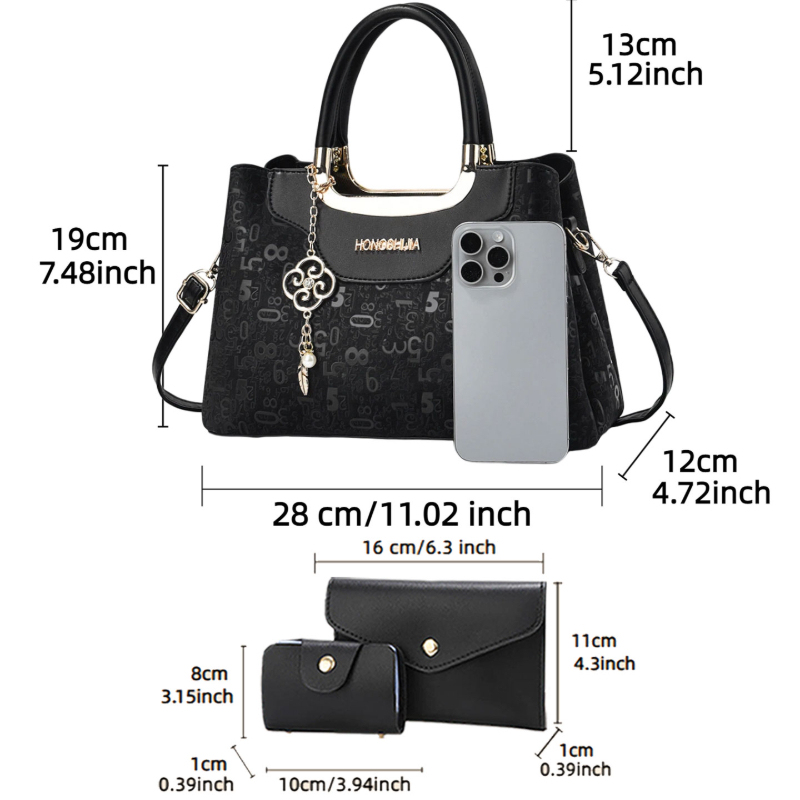 3-piece Fashion Women's Handba - Women Bags Luxury review and price