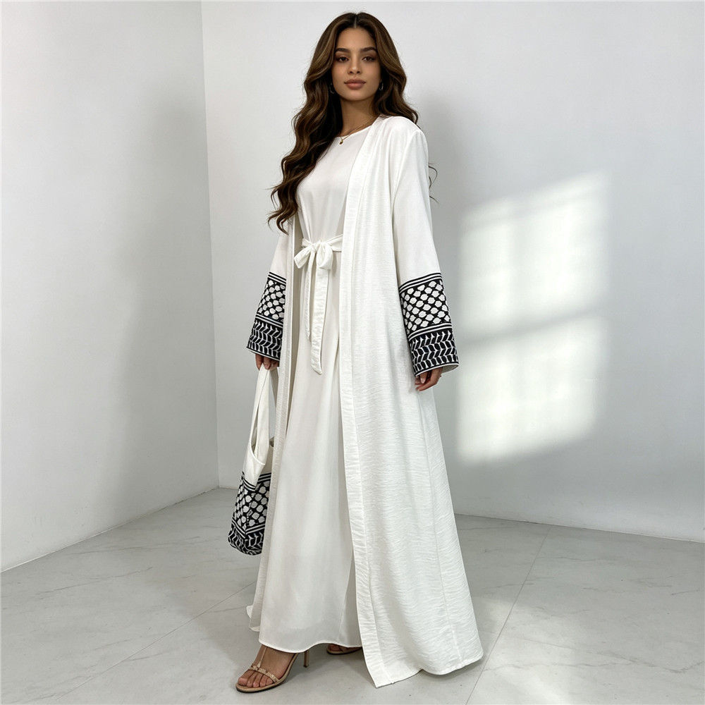 Muslim Open Front Abaya Women  - Women Bags In Dubai review and price