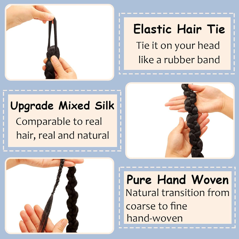 Fashion  Braided Ponytail Hair - Women Bags Pack review and price