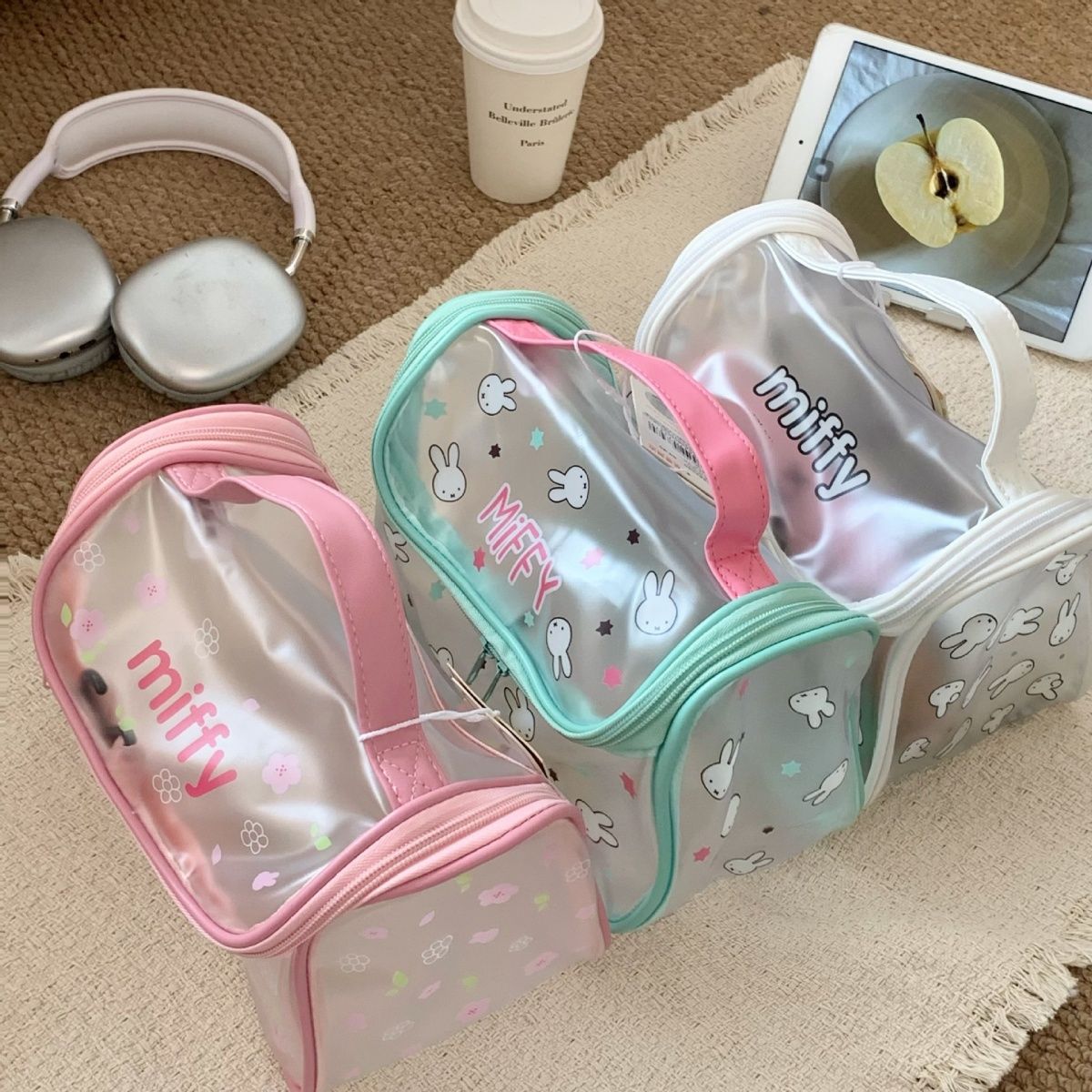 Miffy Cartoon Rabbit Print Cle - Jelly Bag Clear Pvc review and price