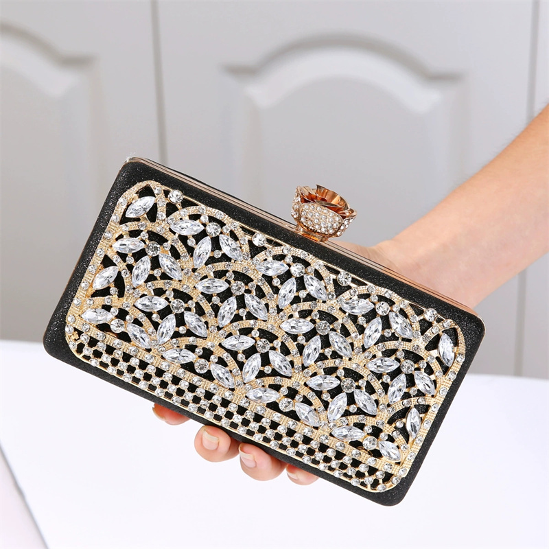 Luxury Diamond Metal Frame Eve - Women Bags In Dubai review and price