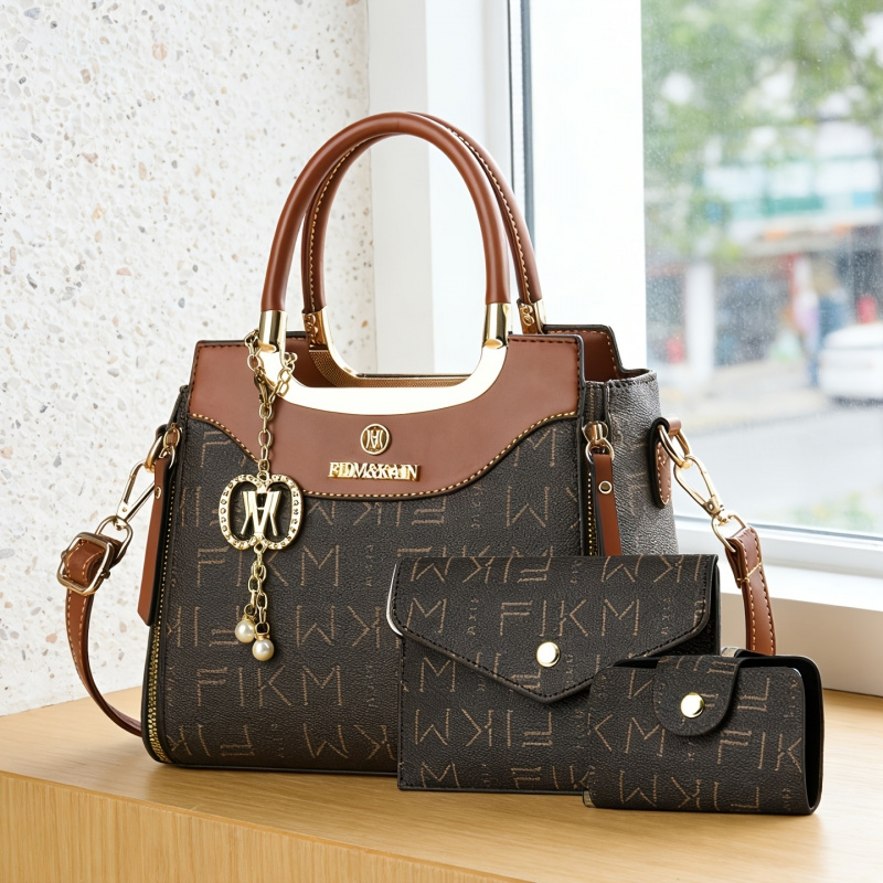 3-piece set of light luxury hi - Women Bags Luxury review and price
