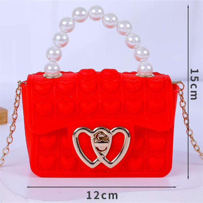 Silicone Love Bubble Jelly Bag - Mini Purse Chain review and price