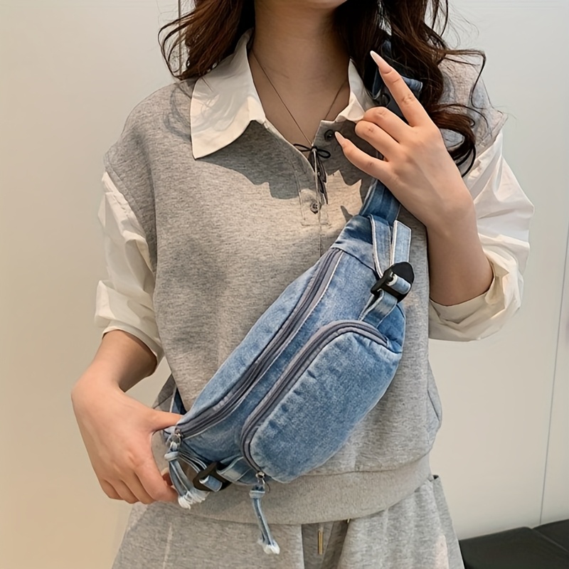 1pcs Crossbody Bag Denim Simpl - Women Bags Pack review and price