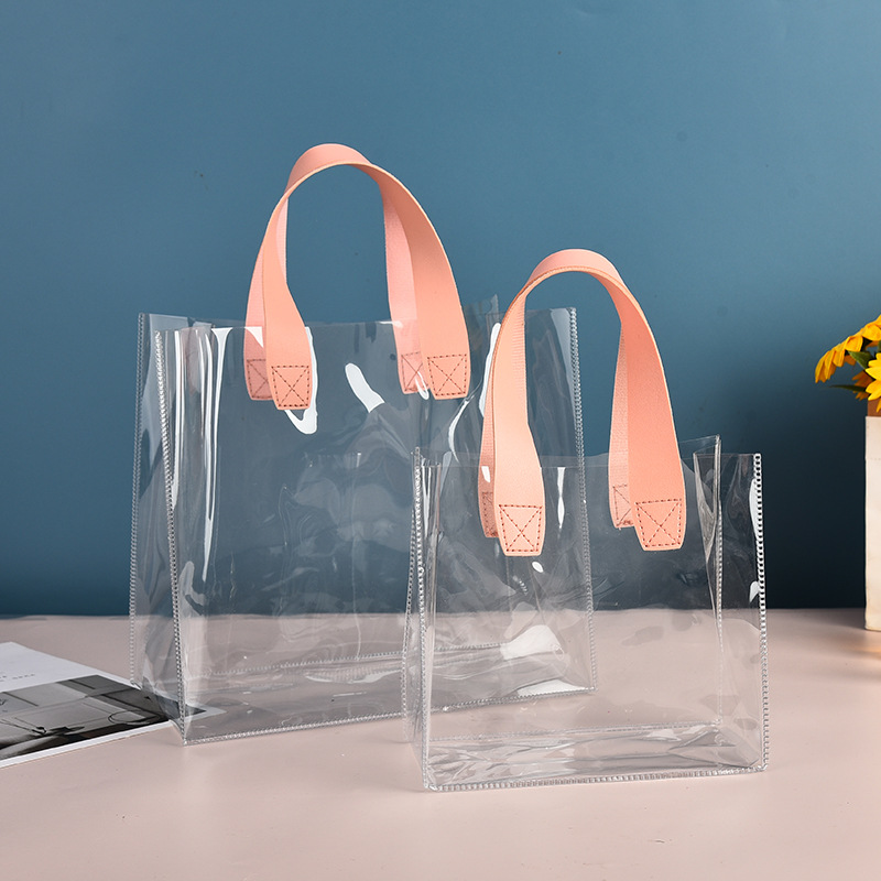 Transparent Pvc Clear Tote Lar - Jelly Bag Clear Pvc review and price