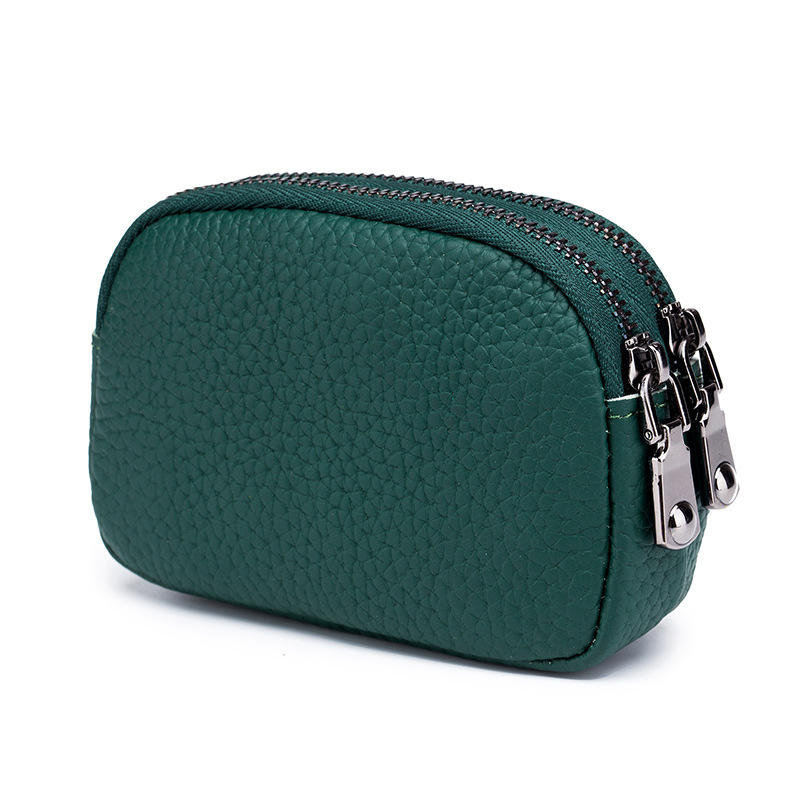 Women Cowhide Double Zipper Po - Women Bags Ck review and price
