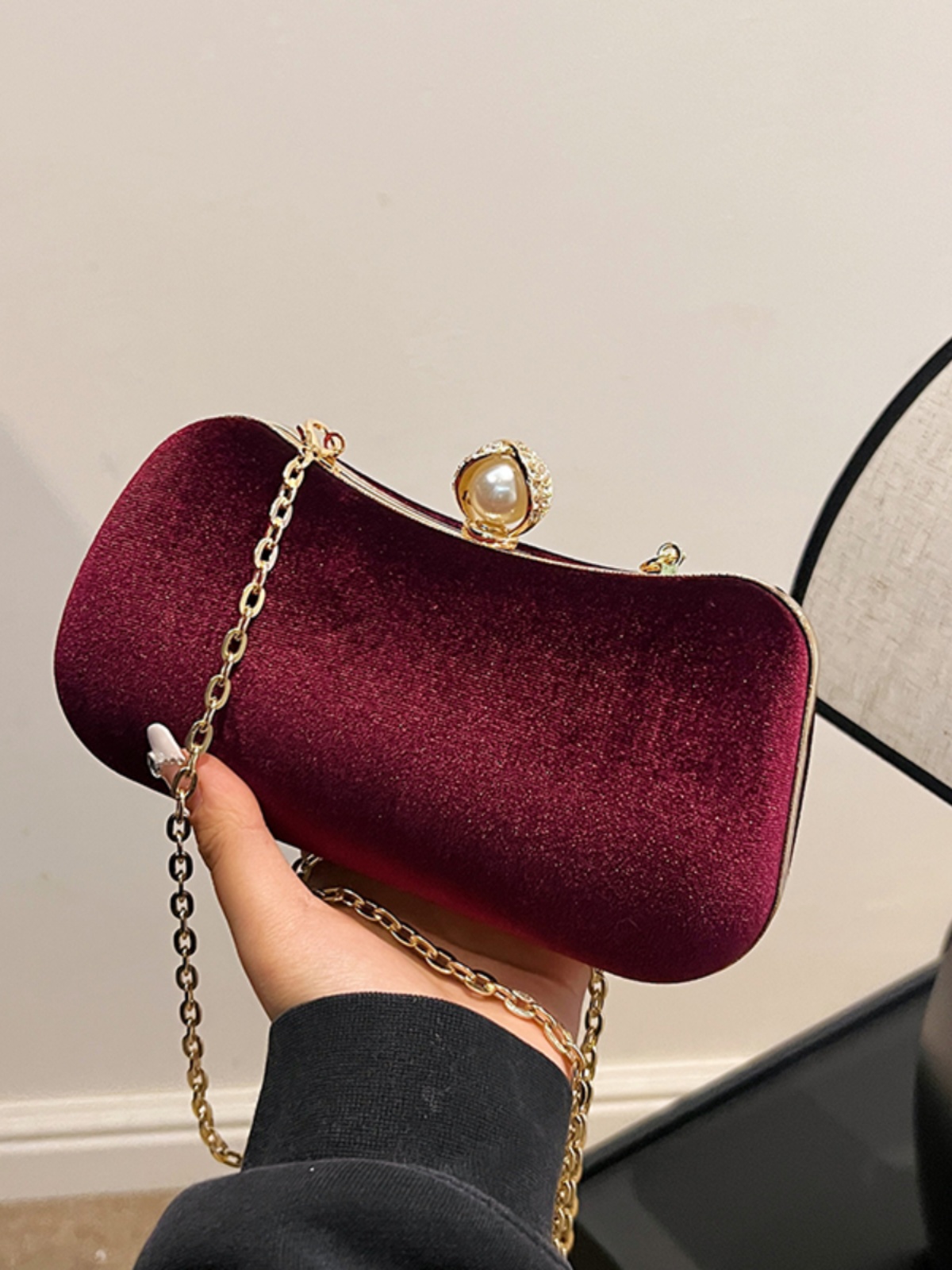High-end Banquet Clutch Bag Fo - Mini Purse Chain review and price