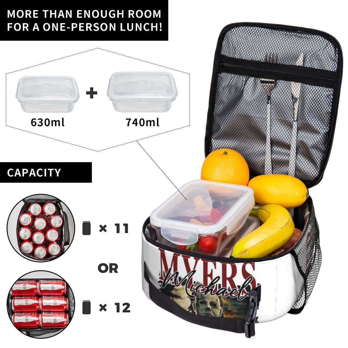 Michael Myers Insulated Lunch  - Women Bags Myer review and price