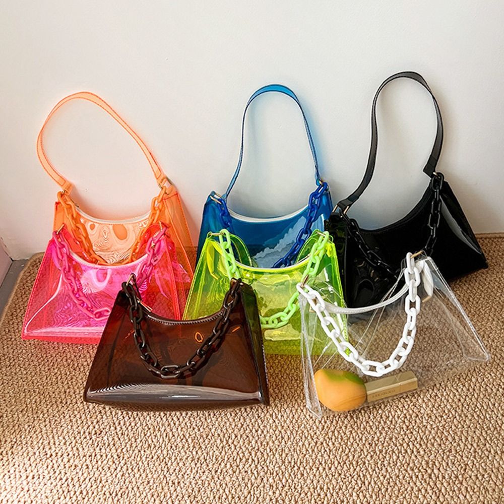 Fashion Ladies Jelly Bags PVC  - Jelly Bag Clear Pvc review and price