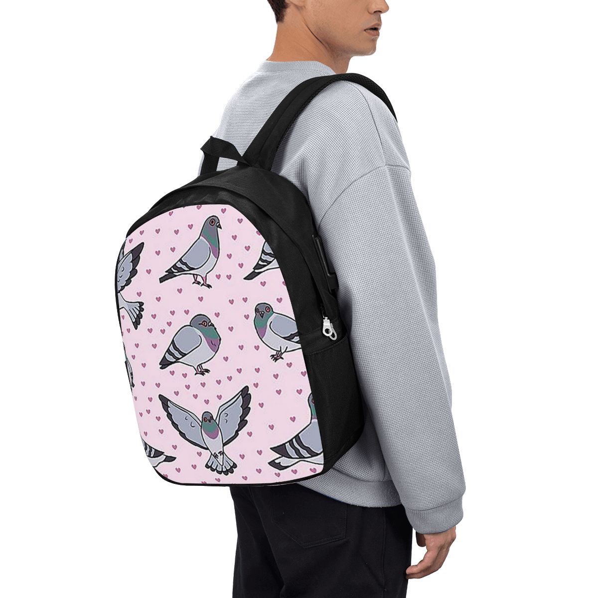 Cute Cartoon Pigeons Pack Back - Women Bags Pack review and price