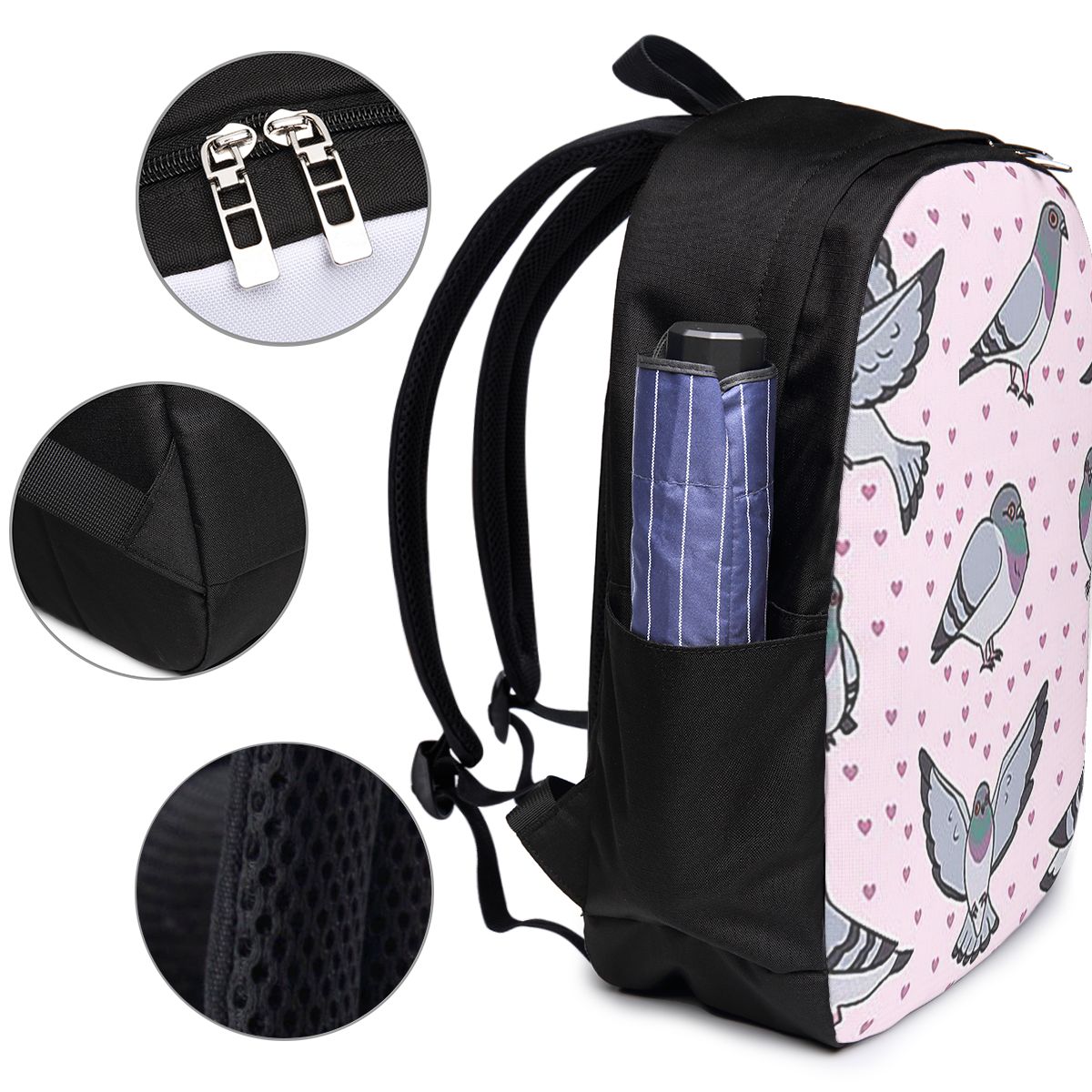 Cute Cartoon Pigeons Pack Back - Women Bags Pack review and price
