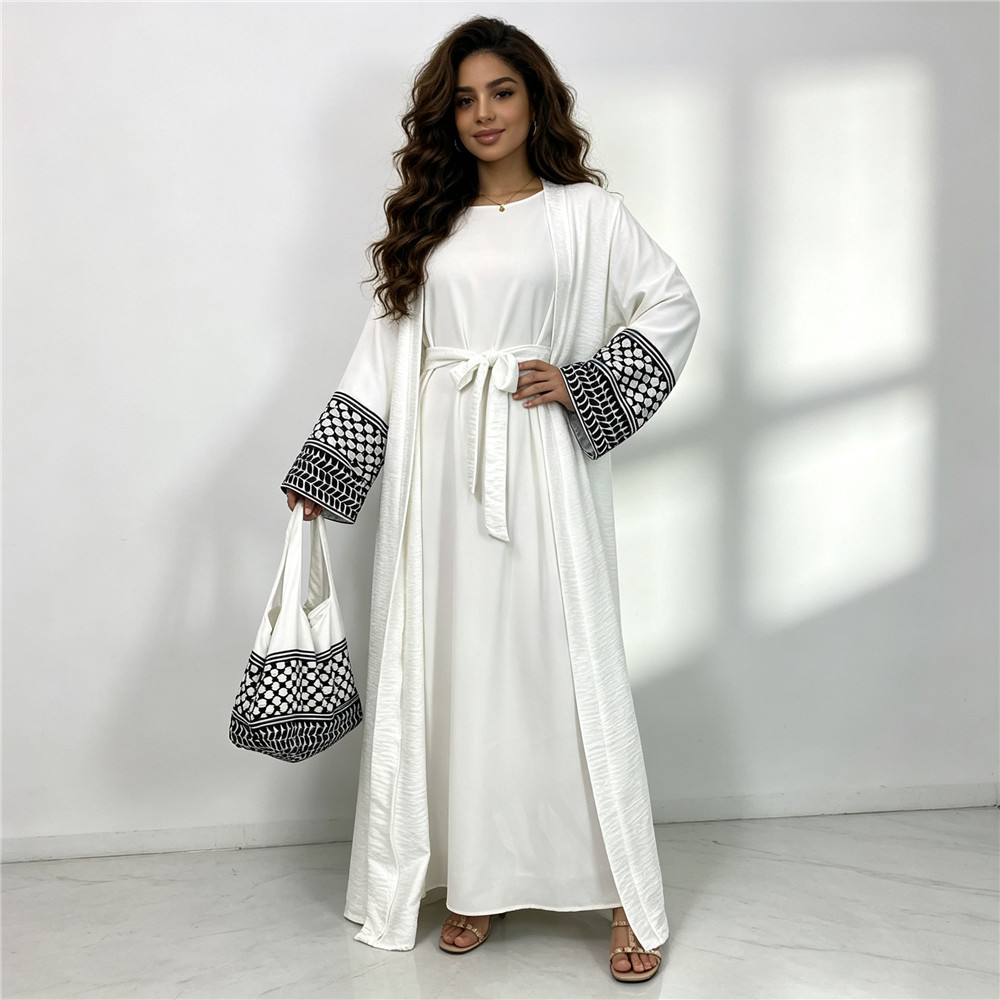 Ramadan Open Abaya and Bag 2Pc - Women Bags In Dubai review and price