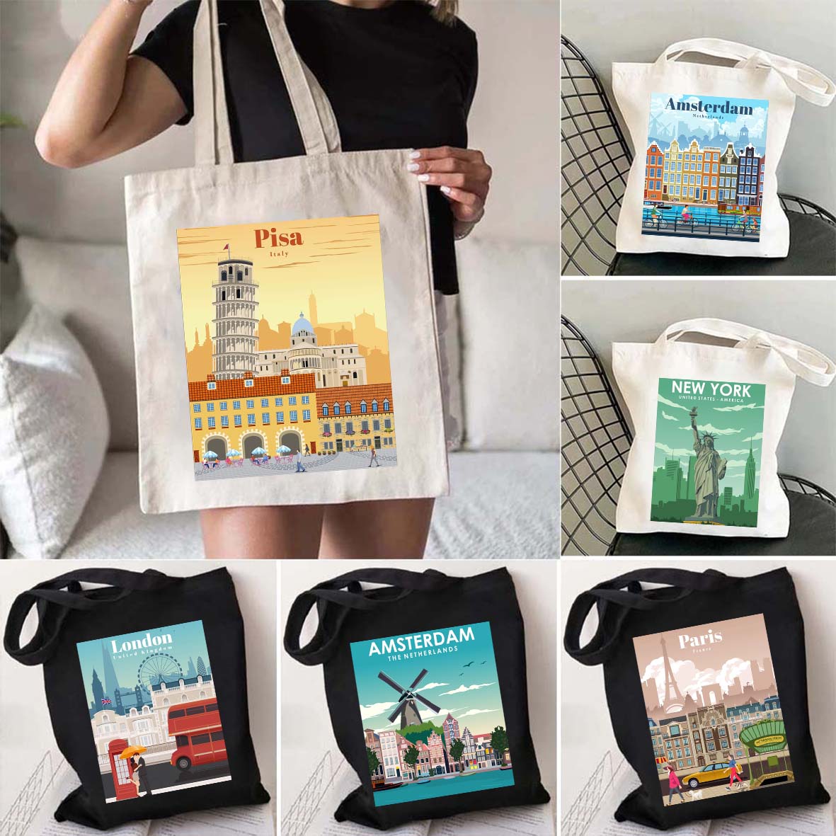 City New York Paris London Dub - Women Bags In Dubai review and price