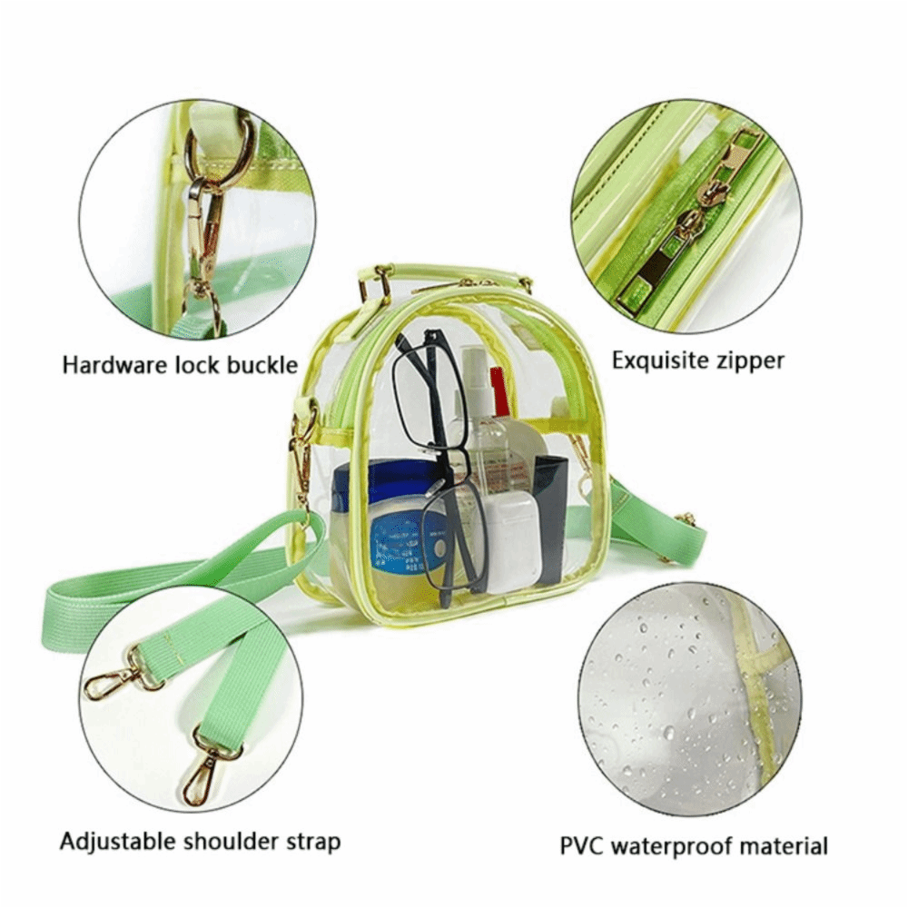 Waterproof Clear Tote Bag Fluo - Jelly Bag Clear Pvc review and price