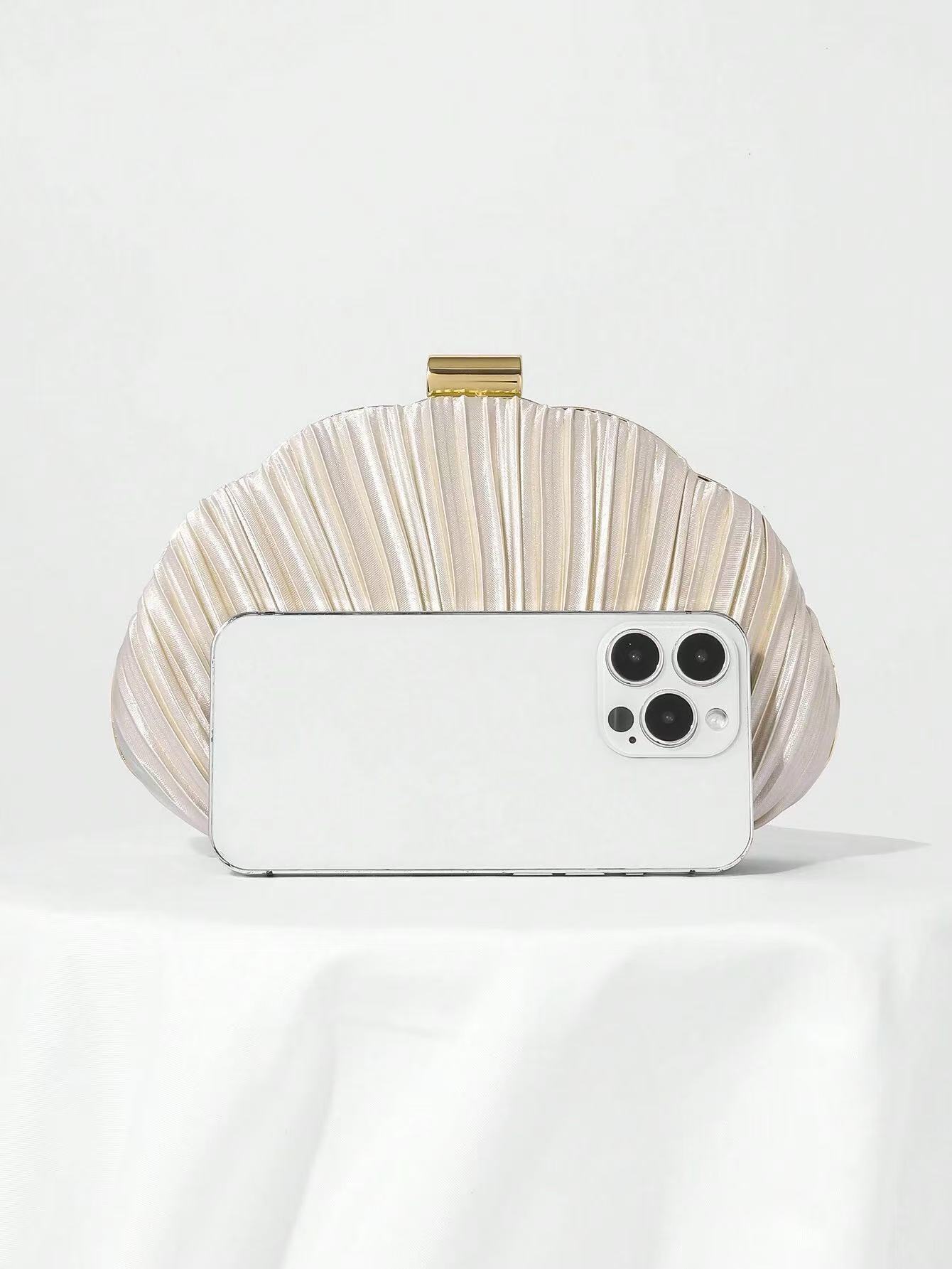New Shell Banquet Bag Wrinkled - Clutch Bag Evening review and price