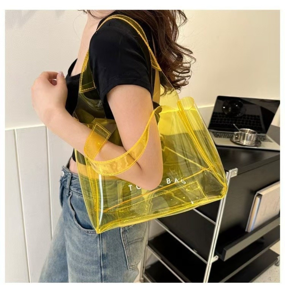 Fashion PVC Transparent Should - Jelly Bag Clear Pvc review and price