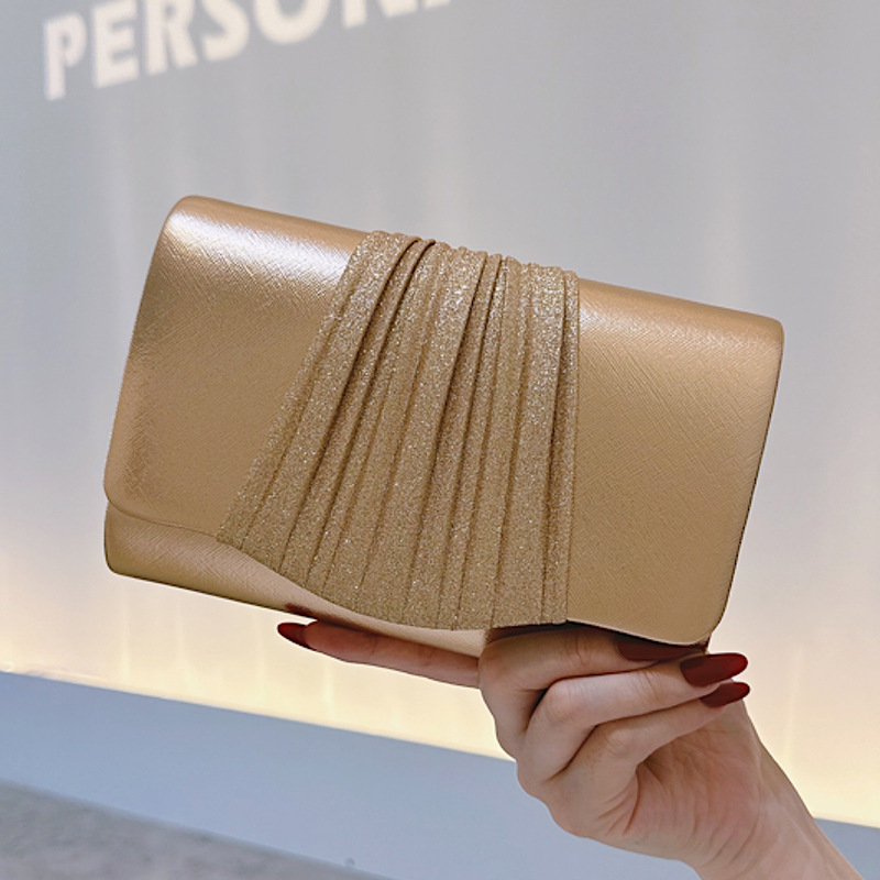 Golden Small Evening Clutch Ba - Mini Purse Chain review and price